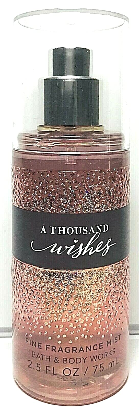 Bath & Body Works A Thousand Wishes travel-size fragrance mist for on-the-go scent refresh.