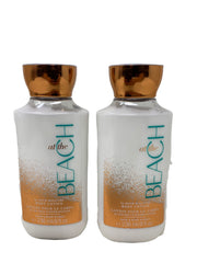 Bath & Body Works At The Beach lotion bottle for daily moisturization and beachy scent.