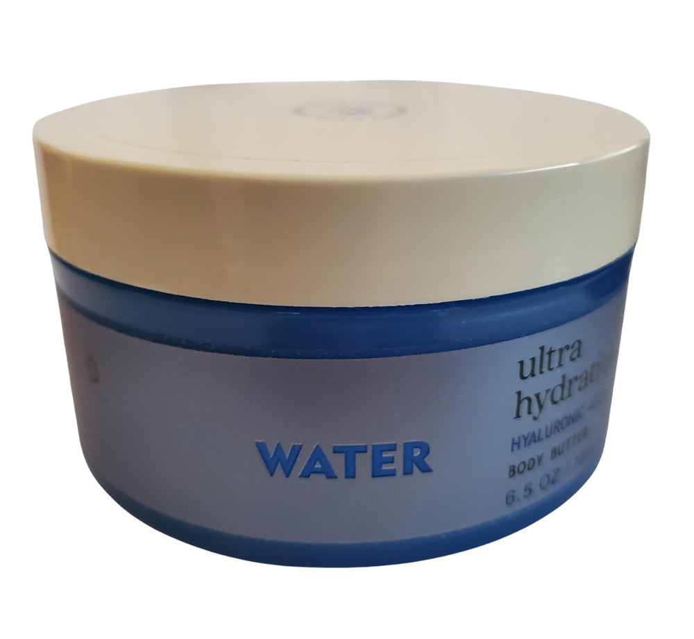 Bath & Body Works body butter jar water for 24-hour moisture