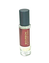Bath and Body Works Bourbon Men's Mini Cologne bottle with warm amber and oak notes for daily refreshment.