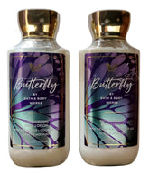 Bath & Body Works Butterfly Body Lotion bottle for daily hydration and floral scent.