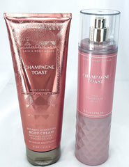Bath & Body Works Champagne Toast duo full-size pack for fragrance layering and travel-friendly use.