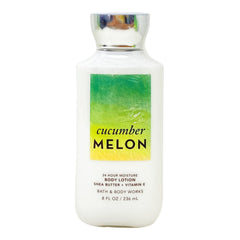 Bath & Body Works Cucumber Melon lotion texture close-up showing everyday moisture