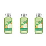 Bath & Body Works Cucumber Melon shower gel three-pack for refreshing daily cleanse