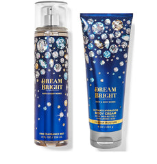 Bath & Body Works Dream Bright gift-set image showing hydrating mist and body cream for refreshed skin.