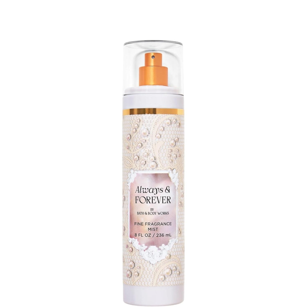 Bath & Body Works Always & Forever mist bottle with pump for all-day fragrance
