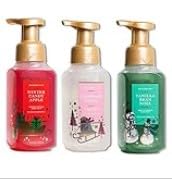 Bath and Body Works Holiday Trio hand soap bottles for everyday cleansing and skin moisture.