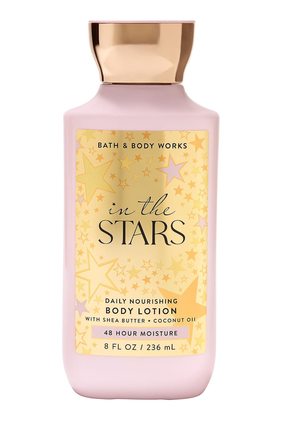 Bath & Body Works In The Stars lotion pack 8oz pair delivers 16-hour moisture and soft skin.