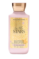 Bath & Body Works In The Stars lotion pack 8oz pair delivers 16-hour moisture and soft skin.