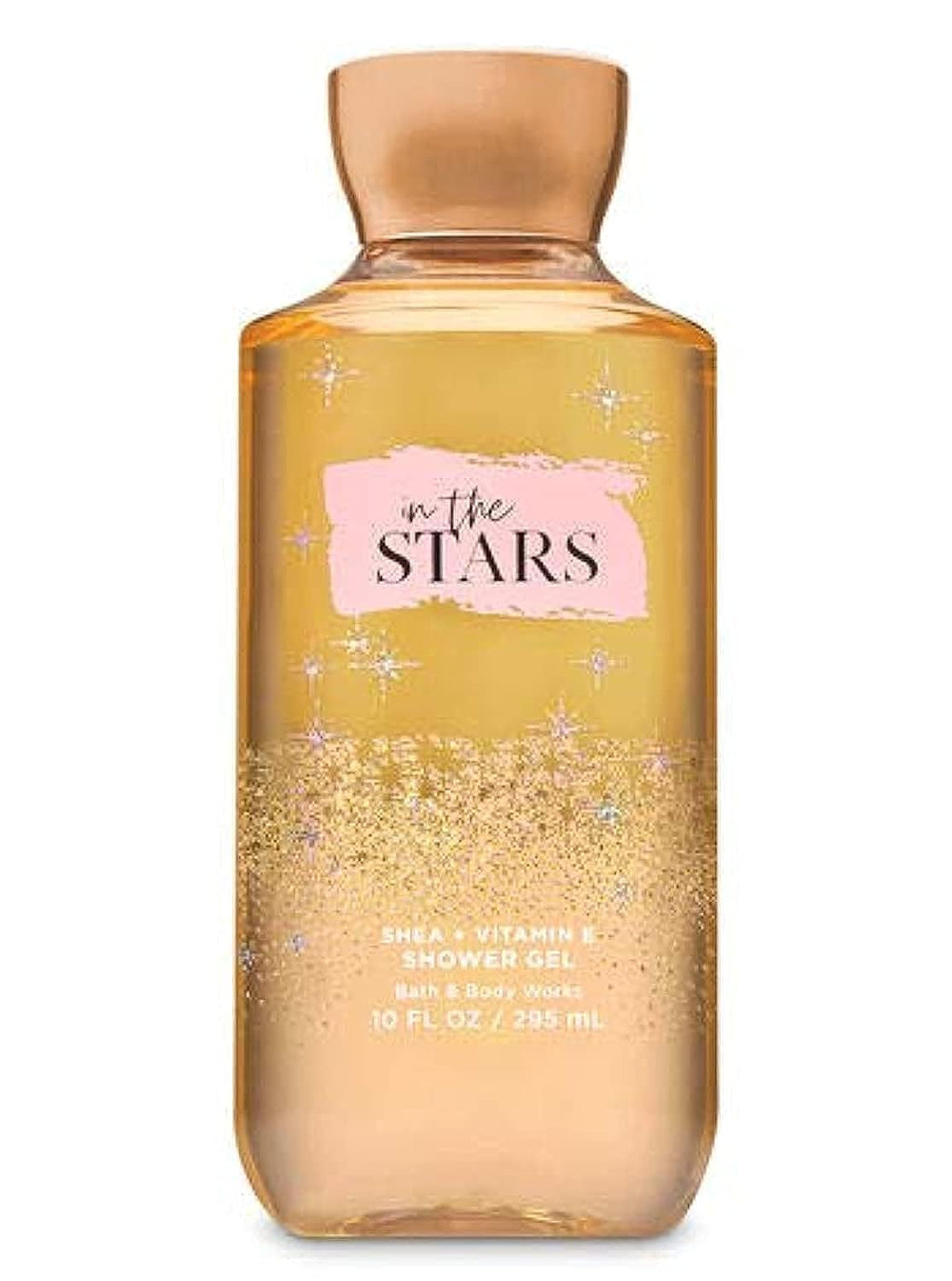 Bath & Body Works In The Stars Shower Gel bottle-front with radiant fragrance