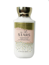 Bath & Body Works In The Stars lotion bottle with starflower scent and 24-hour moisture