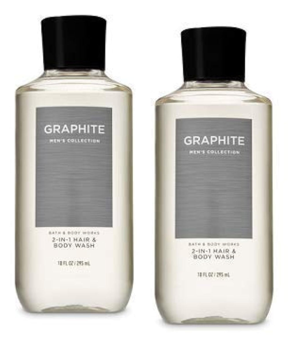 Bath and Body Works 3-in-1 wash in graphite bottle delivers refreshing clean and versatile use.