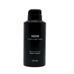 Bath & Body Works Noir men's deodorizing body spray bottle delivering everyday freshness.