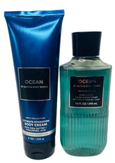 Bath & Body Works Ocean 3-in-1 bottle—hydrating gel for skin, hair, and shower routines.
