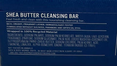 Bath & Body Works Ocean Shea Butter cleansing bar creamy-lather image highlights moisturizing cleansing