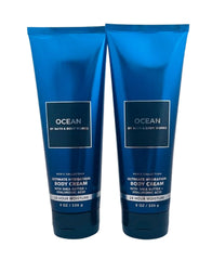 Bath & Body Works Ocean ultimate hydration cream bottle for daily moisture and scent.