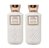 Bath & Body Works Pure Wonder bottle close-up highlighting nourishing daily moisture.
