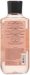 Bath & Body Works Rose Shea Vitamin E Shower Gel lather forms bubbly cleansing foam.