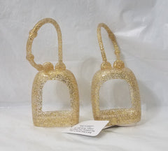 Bath & Body Works Sparkled Gold PocketBac holder keeps sanitizer accessible on the go