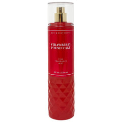 Bath & Body Works Strawberry Pound Cake body cream texture for smooth skin and scent layering.