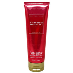 Bath & Body Works Strawberry Pound Cake gift-set packaging ready for gifting occasions.