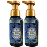 Bath & Body Works Sweater Weather bottle pouring promotes gentle cleansing and cozy fragrance
