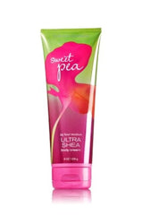 Bath & Body Works Sweet Pea Ultra Shea cream on skin demonstrates smooth application
