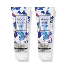 Bath & Body Works Ultimate Hydration Body Cream Moonlight Path 2-pack bottle close-up for daily moisture