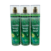 Bath & Body Works Vanilla Bean Noel fragrance mist bottle shows cozy vanilla scent for mood uplift