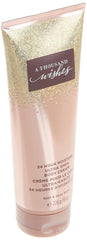 Bath & Body Works A Thousand Wishes dry-skin application for lasting moisture.