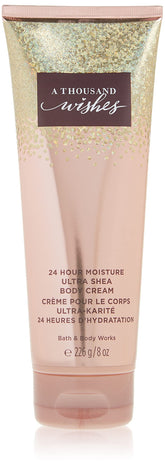 Bath & Body Works A Thousand Wishes Ultra Shea jar highlighting rich daily hydration.