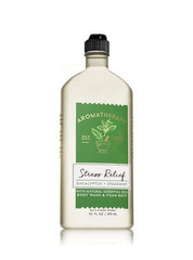 Bath & Body Works aromatherapy eucalyptus spearmint foam bath container for hydrating soak