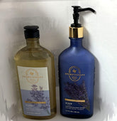 Bath & Body Works Aromatherapy Sleep lavender vanilla body wash bottle for calming routine