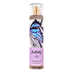 Bath & Body Works Butterfly fine fragrance mist bottle offers a lightweight, layerable scent.