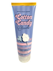 Bath & Body Works Cotton Candy Clouds body cream tub for rich hydration and soft skin.