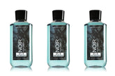 Bath & Body Works Noir men 2-in-1 wash trio, sleek front packaging for versatile grooming.