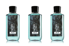 Bath & Body Works Noir men 2-in-1 wash trio, sleek front packaging for versatile grooming.