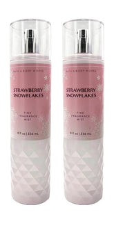 Bath & Body Works Strawberry Snowflakes bottle front view for everyday fragrance layering