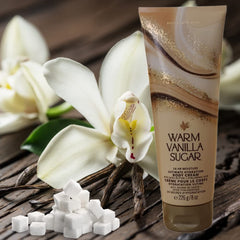 Bath & Body Works Warm Vanilla Sugar Ultra Shea Cream application on skin