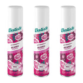 Batiste Blush dry shampoo spray bottle delivers quick root refresh between washes.