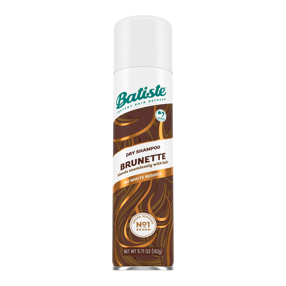 Batiste Beautiful Brunette bottle with color-matched formula for brunettes