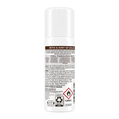 Batiste Dark Dry Shampoo hair refresh application demonstrates texture boost.