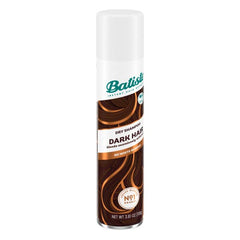 Hands spray Batiste Dry Divine Dark for instant refresh.