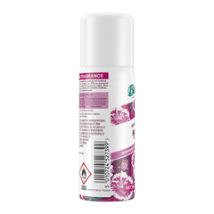 Batiste Floral & Fruity Blush can closeup highlights oil absorption for a cleaner look.