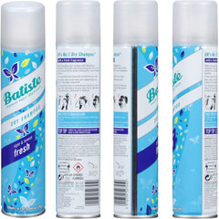 Batiste Dry Fresh 3-pack back-label view shows ingredients and value