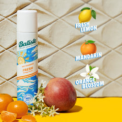 Hair texture close-up showing added volume from Batiste Fresh