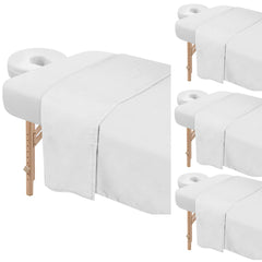 Bavlesfuire premium microfiber massage table sheets closeup showing soft, durable fabric for daily use