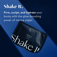 BAWDY Shake It before-after shows contour and smoother butt skin.