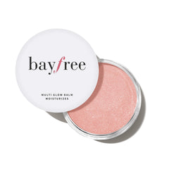 Bayfree Multi Glow Balm Romantic Tulips packaging for on-the-go radiant color.