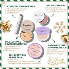 Bayfree Original Kit Gifts Set foundation image highlights buildable coverage for day-to-night looks.